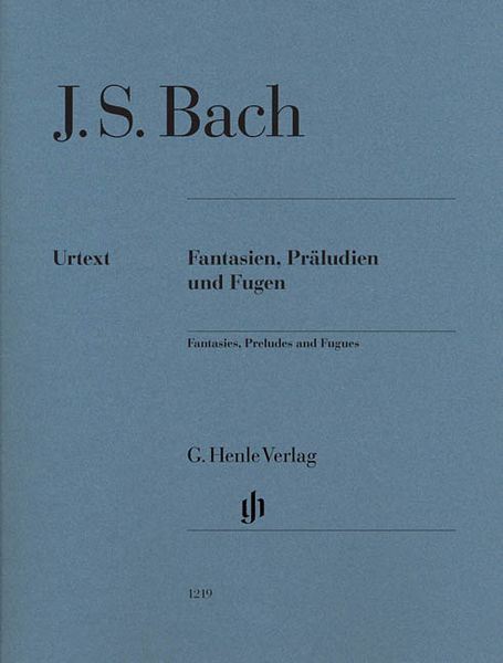 Fantasies, Preludes and Fugues : For Piano.