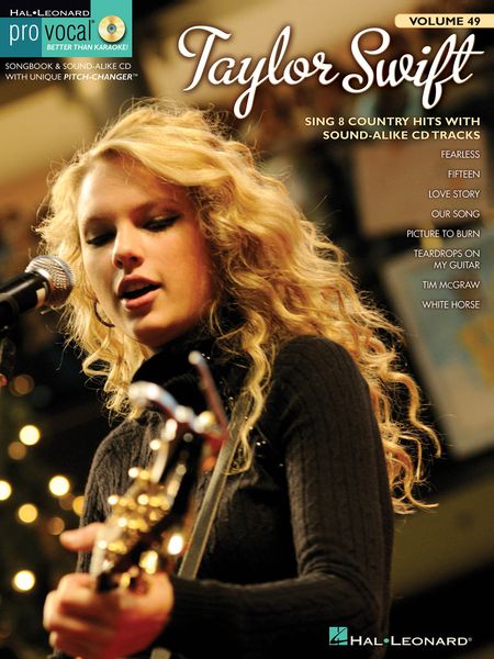 Taylor Swift : Sing 8 Country Hits With Sound-Alike CD Tracks - Women's Edition.