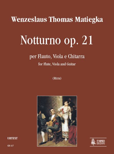 Notturno, Op. 21 : For Flute, Viola and Guitar / edited by Fabio Rizza.