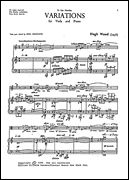 Variations Op. 1 : For Viola and Piano.