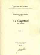 44 Capricci : Per Violino / edited by Alessandro Bares.