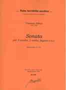 Sonata A 5 : Per 2 Trombe, 2 Violini, Fagotto E Basso Continuo / edited by Antonio Frige.