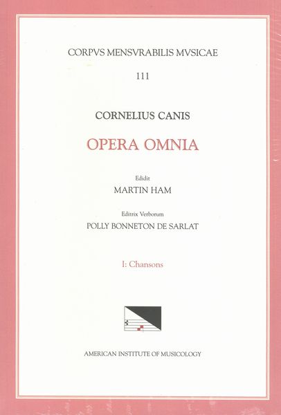 Opera Omnia, Vol. 1 / edited by Martin Ham.