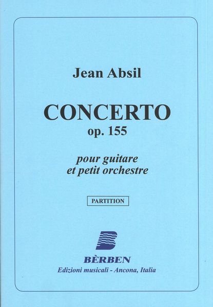 Concerto, Op. 155 : Pour Guitare Et Petit Orchestre (1971).