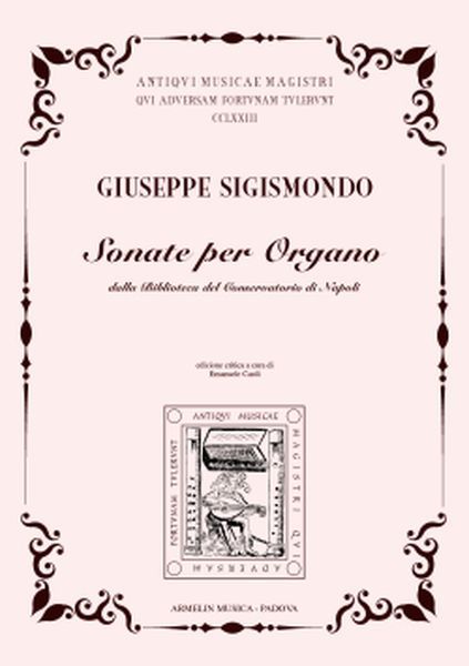 Sonate : Per Organo / edited by Emanuele Cardi.