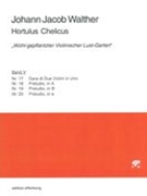 Hortulus Chelicus : Wohl-Gepflantzter Violinischer Lust-Garten - Band V / edited by Mihoko Kimura.