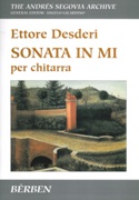 Sonata In Mi : Per Chitarra / edited by Angelo Gilardino and Luigi Biscaldi.