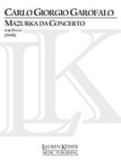 Mazurka Da Concerto : For Piano (1948).