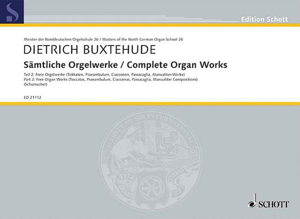 Sämtliche Orgelwerke, Teil 2 / edited by Claudia Schumacher.