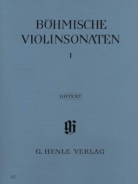 Bohemian Violin Sonatas, Vol. 1.