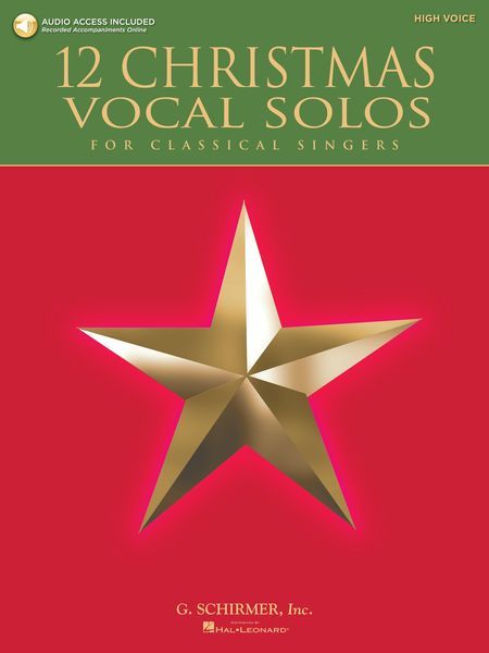 12 Christmas Vocal Solos For Classical Singers : High Voice.