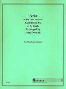 Aria - When Thou Art Near : For Woodwind Quintet / transcribed by Jerry Nowak.