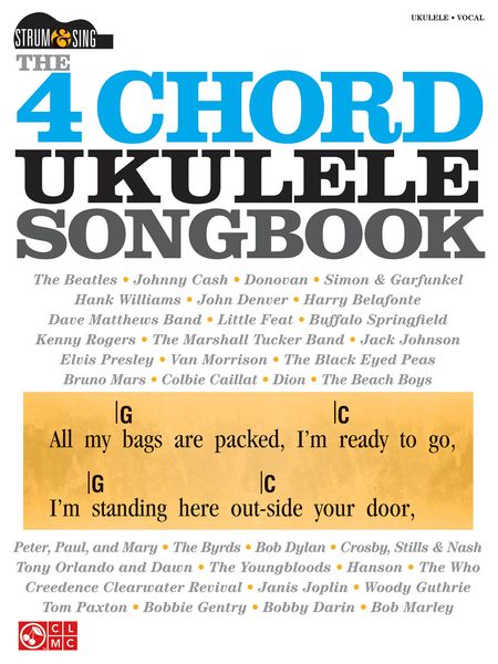 4 Chord Ukulele Songbook.
