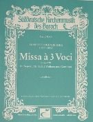 Missa 3 Voci : For SAB, 2 Violins and Continuo.