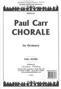 Chorale : For Orchestra.