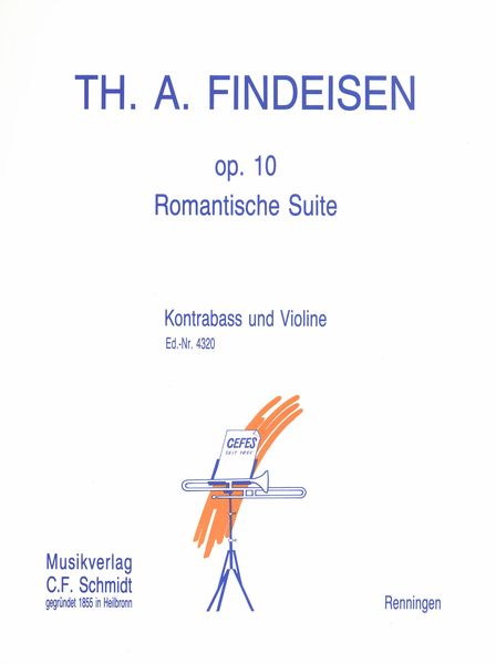 Romantische Suite, Op. 10 : For Violin and Double Bass.