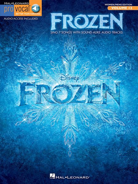 Frozen : Sing 7 Songs With Sound-Alike Audio Tracks.