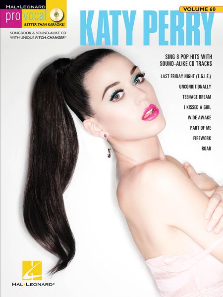 Katy Perry : Sing 8 Pop Hits With Sound-Alike CD Tracks.