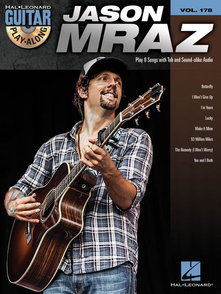 Jason Mraz : Play 8 Songs With Tab and Sound-Alike Audio.