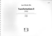 Transformations II : Für Orgel (1952).