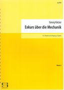 Exkurs Über Die Mechanik : Für 2 Klaviere und Schlagzeug (2 Spieler).
