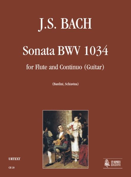 Sonata, BWV 1034 : For Flute and Guitar.