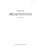 Premonitions : For Solo Piano / edited by Sumiyo Ohuchi.