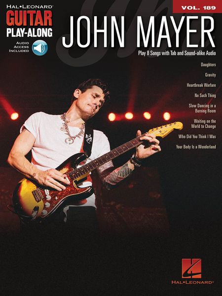 John Mayer : Play 8 Songs With Tab and Sound-Alike Audio.