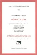 Opera Omnia, Vol. 5 : Il Quattro Libro De Motetti (1616) / Ed. Dennis Collins & Robert Kendrick.