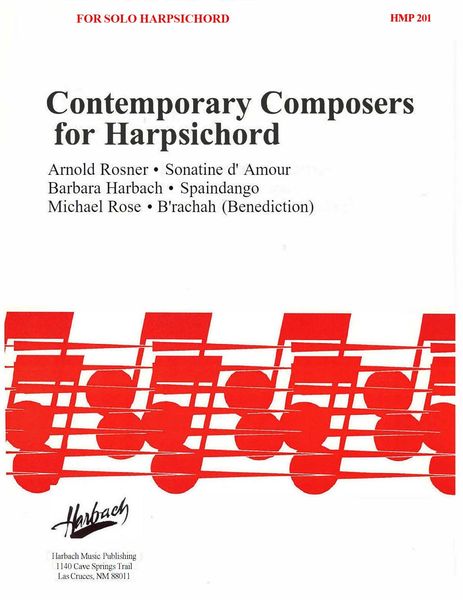 Contemporary Composers For Harpsichord, Vol. 1 [Download].