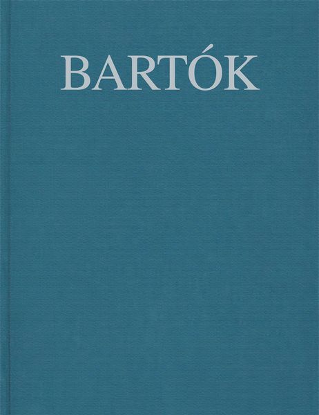 Choral Works / edited by Miklós Szabó.