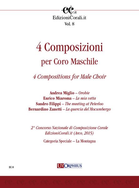 4 Composizioni Per Coro Maschile.