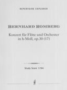 Konzert In H-Moll, Op. 30 (17) : Für Flöte und Orchester / edited by Dieter H. Förster.