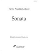 Sonata (Avec Accompagnement De Violon) / edited by Jonathan Rhodes Lee.