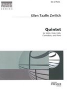 Quintet : For Violin, Viola, Cello, Contrabass and Piano.