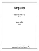 Macqueripe : Solo For Tenor Steel Pan (2002).