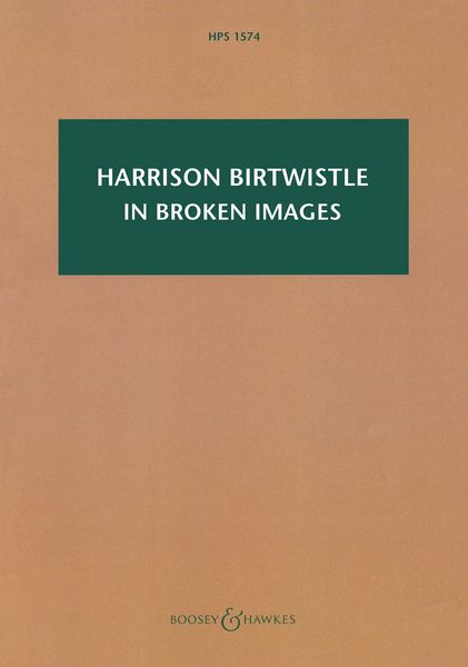 In Broken Images - After The Antiphonal Music of Gabrieli : For Ensemble.
