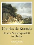 Erstes Streichquartett In D-Dur / edited by Bernhard Päuler.