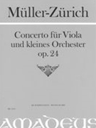 Concerto, Op. 24 : Für Viola und Kleines Orchester - Piano reduction / edited by Yvonne Morgan.