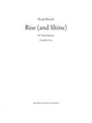 Rise (and Shine) : For Viola Quartet - Simplified Parts.