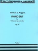 Koncert, Op. 56 : For Violoncel Og Orkester (1956).