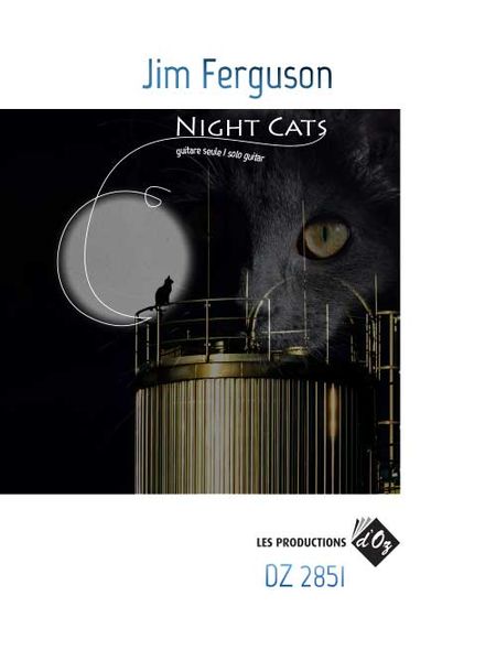 Night Cats : For Solo Guitar.