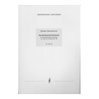 Tva Sentimentala Romanser, Op. 28 : For Violin and Orchestra - Piano reduction.