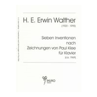 Sieben Inventionen Nach Zeichnungen von Paul Klee : Für Klavier (C. 1969).