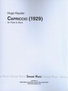 Capriccio : For Flute and Oboe (1929).