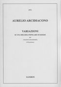 Variazioni Su Una Melodia Popolare Scozzese : Per Violino E Pianoforte (1976).