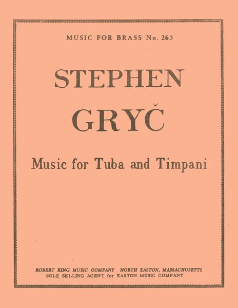 Music For Tuba and Timpani.