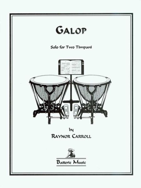 Galop : Solo For Two Timpani.