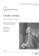 Laudes Cantate - Jungfrau Maria, Lass Uns Dir Singen : Für Sopran- Oder Tenor-Solo, 2 Violinen & B.C