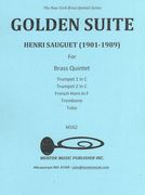 Golden Suite : For Brass Quintet (1963).
